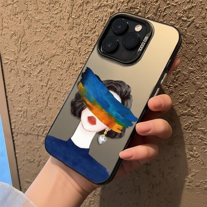 Модный Чехол для Телефона для Девочек для iPhone 17 Pro Max 16 Pro 15 Plus 14 13 mini 12 11 16E 17 Air Case