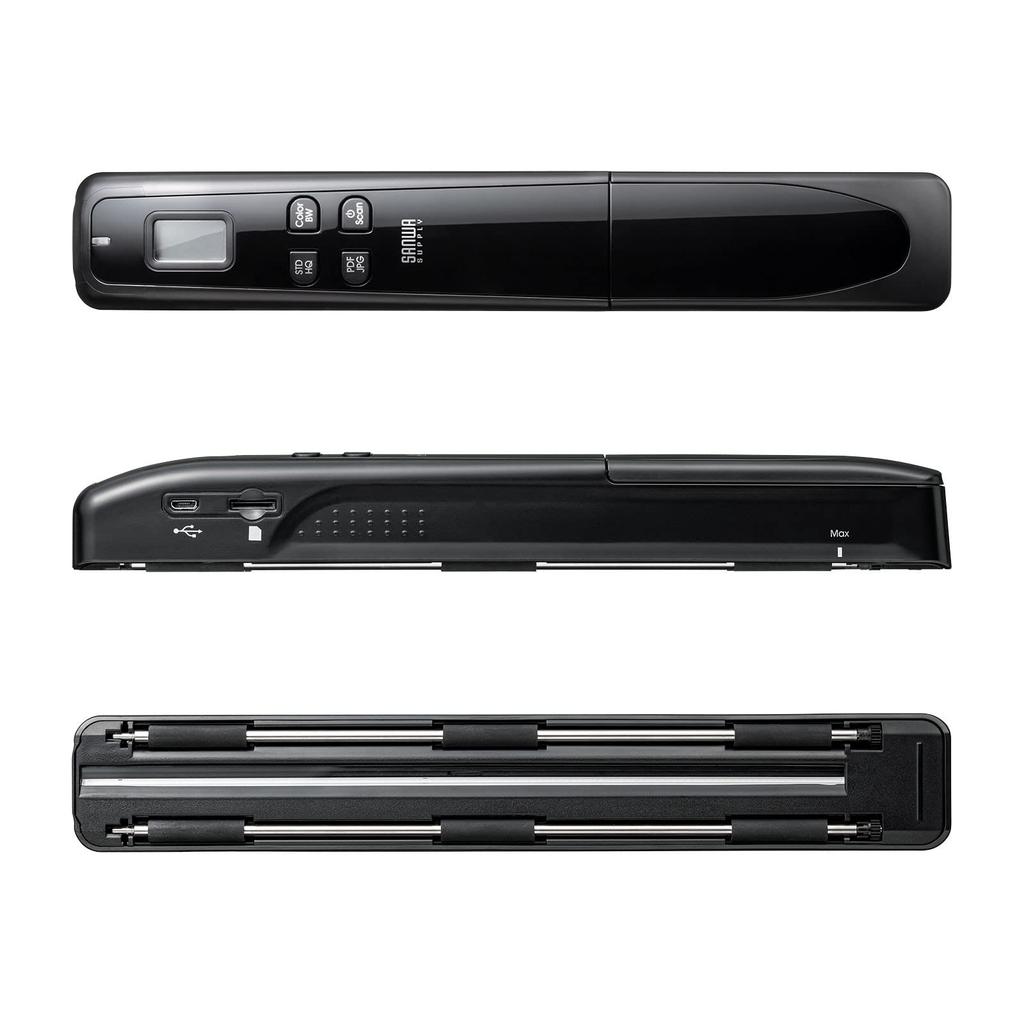 SANWA SUPPLY Портативный сканер Handy Black PSC-HS2BK