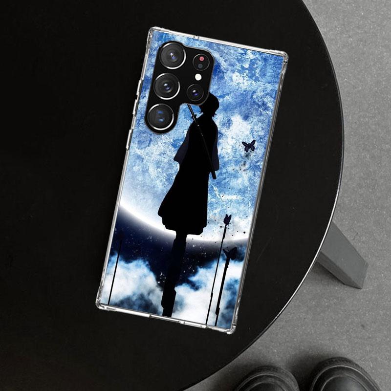 Чехол для телефона Bleach Кучики Рукия для Samsung Galaxy S26 S25 Edge S24 S23 Ultra S22 Plus S21 FE S20 + Художественный персонализированный Fundas