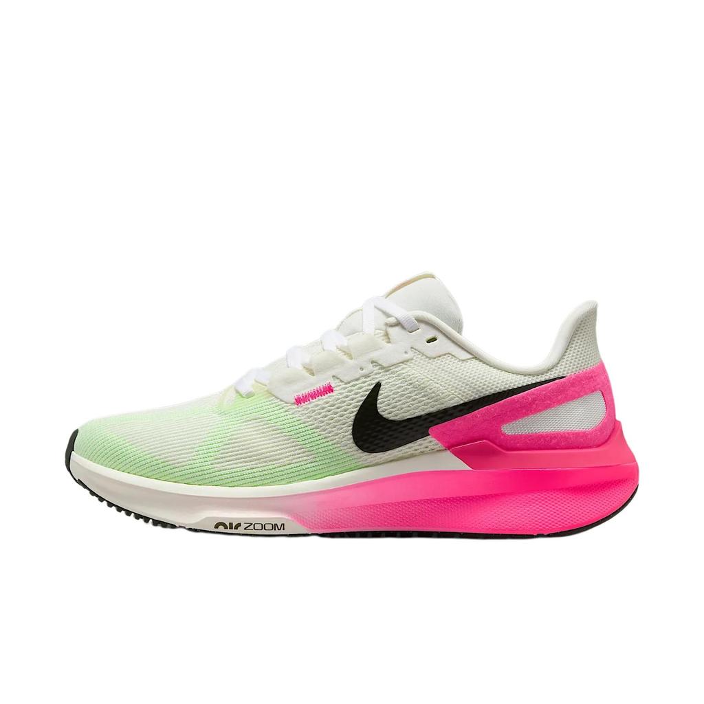 Nike Structure 25 Sail Hyper Pink Bright Crimson Sequoia Women's Running Shoes IB7452-100