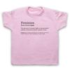Feminism Dictionary Definition Womens Rights Feminist Kids Childs T-Shirt