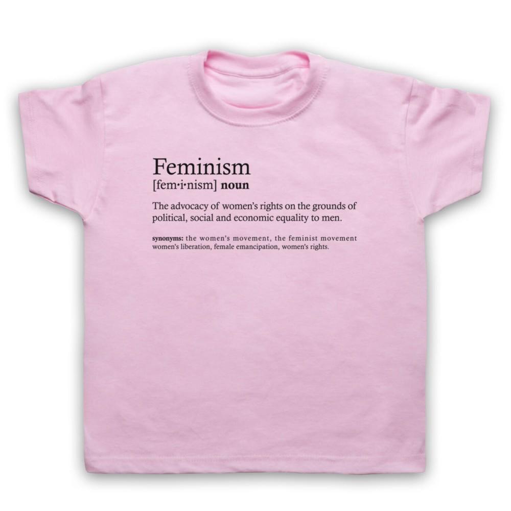 Feminism Dictionary Definition Womens Rights Feminist Kids Childs T-Shirt