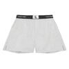 Solid High-Waisted Casual Shorts Women Shorts Gray QS6947-P7A