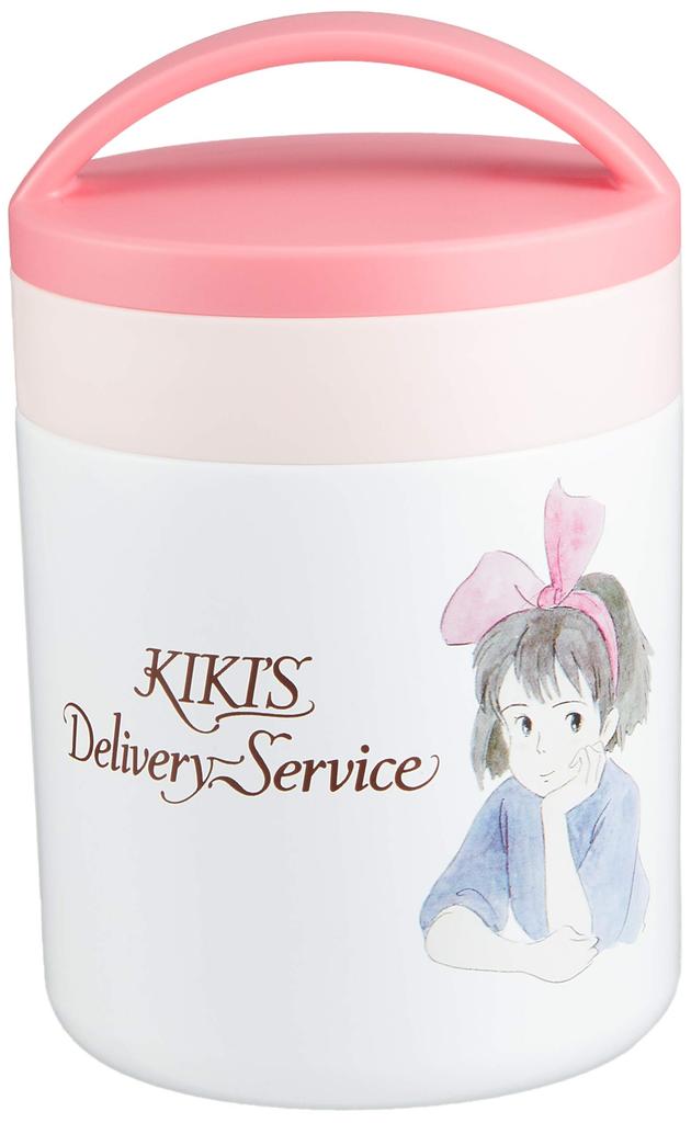 Skater Insulated Soup Delivery Studio LJFC3 Jar, 300ml, Kiki's Service, Kiki, Watercolor, Ghibli,