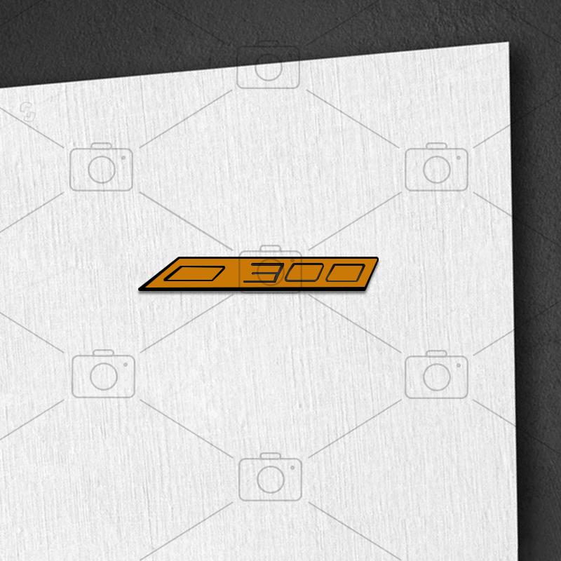 hbzh3 Car Metal Body 300 Race Flag Logo Decals Grille Badge Trunk Emblems Sticker For Seat ARONA Leon Ibiza Born Tarraco Accessories