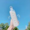 Бутылка для воды 750 мл с герметичной крышкой для сока, кофе, компактный дизайн для подстаканников автомобиля