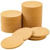UPstore Cork Coasters, Set of 100, Thick, 5mm, Round, 10cm Diameter, Stylish, Round, Large Capacity, for Stores and Commercial Use, Thick Cork Coaster