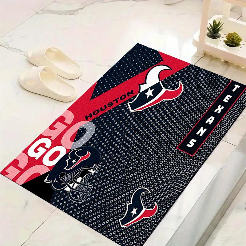 Houston Texans Carpet Rug for Living Room Bedroom Home Sofa Decoration,Kids play Non-slip Floor Mat