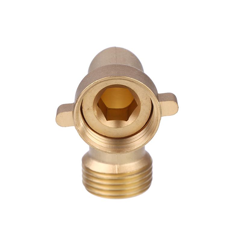 90-градусный шланговый отвод с удобным соединителем | Идеально подходит для подключения к водопроводу в автофургоне и для бытовых уличных кранов