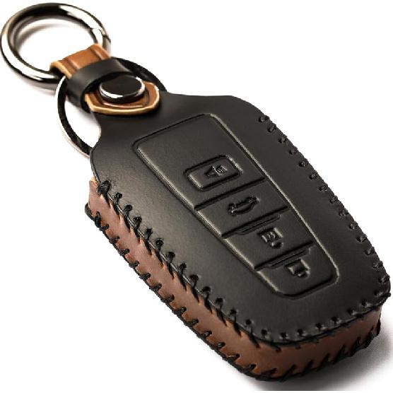 Чехол для ключа-брелока, совместимый с 2018-2025 Toyota Camry RAV4 Highlander Avalon C-HR Prius Corolla GT86 Smart Key