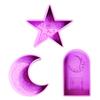 Силиконовые формы для свечей Звезда Луна Силиконовые формы для свечей в форме арочной двери для эпоксидной смолы Свеча Мыло Украшение дома