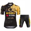 Jersey Set Cycling Quick Dry Short Sleeve Bib Shorts