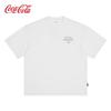 Мужская футболка Coca-Cola 2026 Summer с принтом в стиле distressed, с коротким рукавом