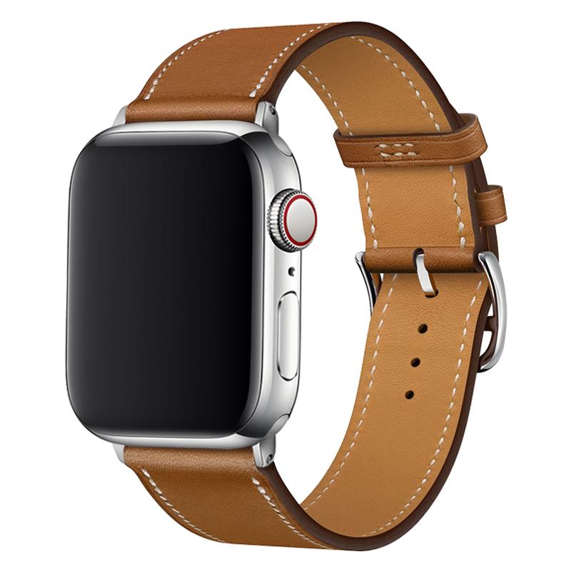 Ремешок для часов Кожаный ремешок для Apple watch band 44 мм 49 мм 45 мм 41 мм 38 мм 42 мм 40 мм деловой кожаный браслет iWatch series Ultra 8 7 6 se 5 3