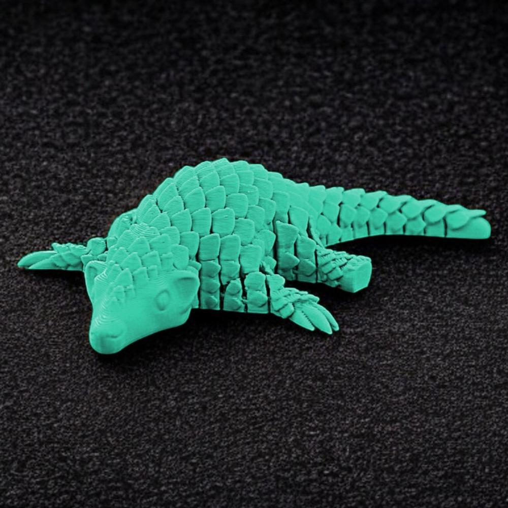 Realistic 3D Printed Pangolin Cartoon 3D Printed Pangolin Model Pangolin Ornament  Birthday Gift