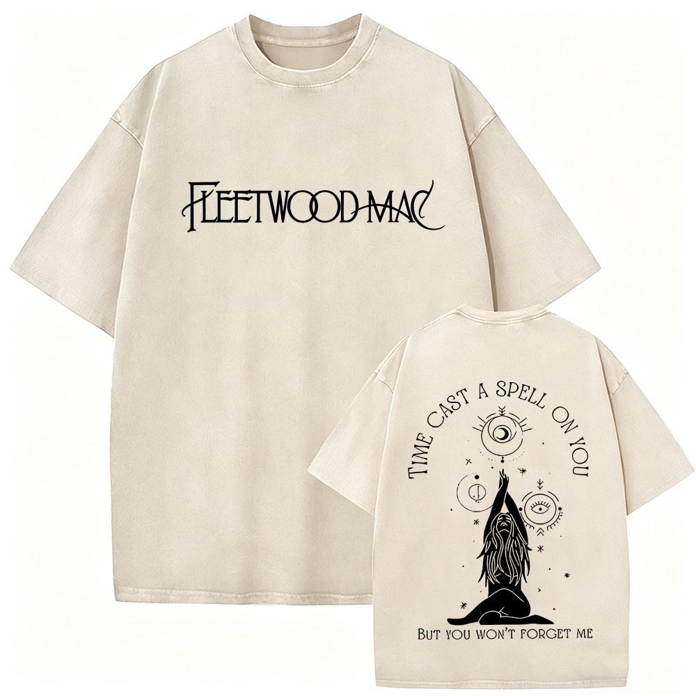 Стильная винтажная футболка с графическим принтом рок-группы Fleetwood Mac, футболка Стиви Никс, футболки Rumours, мужские, женские, готические, оверсайз