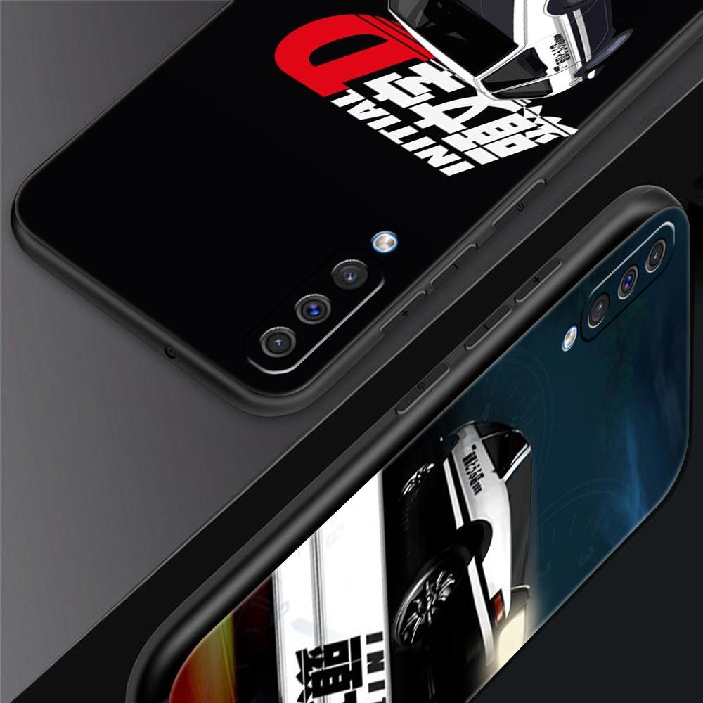 Чехол для телефона Initial D для Samsung Galaxy A56 A36 A26 A16 A34 A24 A42 A22 A20 A12 A40 A30 A10 5G Мягкая ТПУ Накладка Чехол Fundas