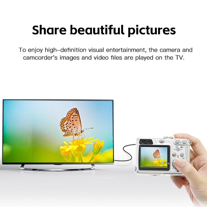 Кабель HDMI высокой четкости на Mini HDMI для телевизора, монитора и проектора