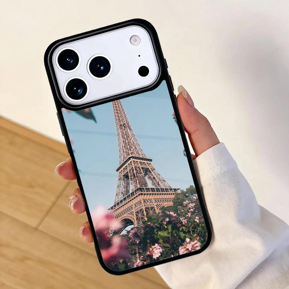 France Eiffel Tower In Paris Mobile Phone Case for IPhone 17 AIR 16pro Max 15 14 13 12 11 Bumper Cover