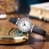 Women's Watch Mother-of-pearl Face Round Watch Niche Light Luxury Belt Waterproof Xiaohongshu Women's Watch