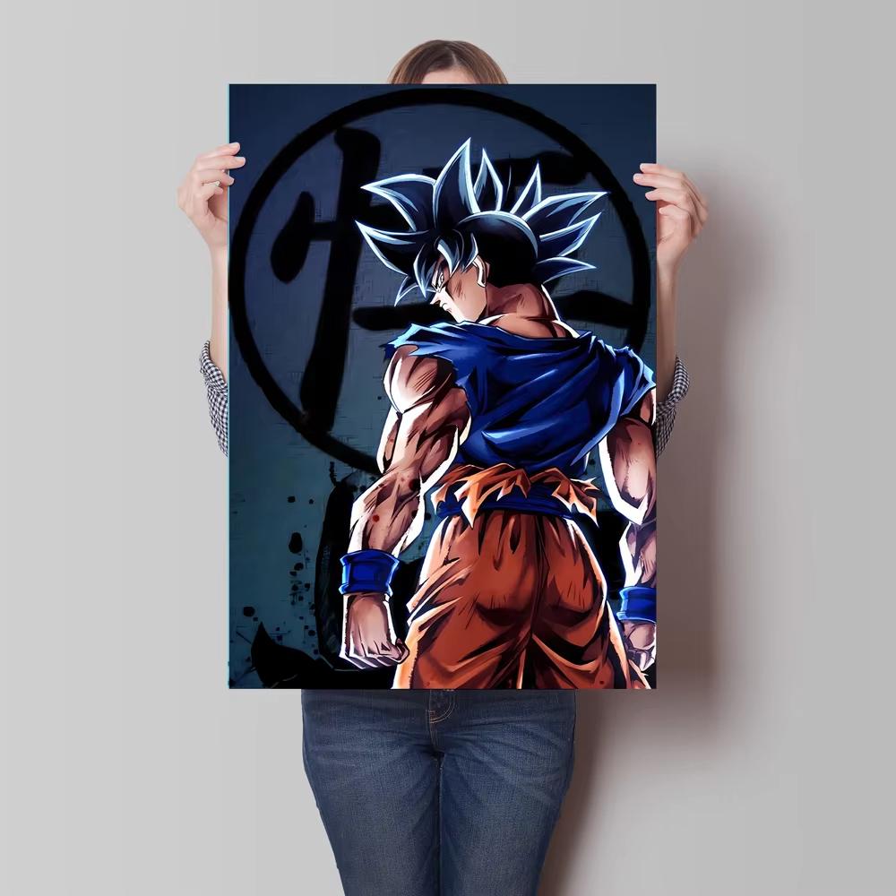 Anime  Canvas Painting Print Picture Goku Vegeta Hd Poster Children's Bedroom Decoration Wall Art Home Prints Gifts