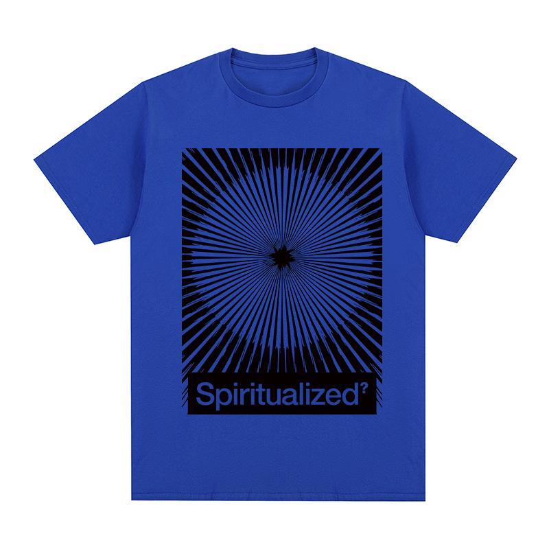 spiritualized Vintage t-shirt Y2k Clothing Birthday Gift Cotton T shirt New TEE TSHIRT s tops