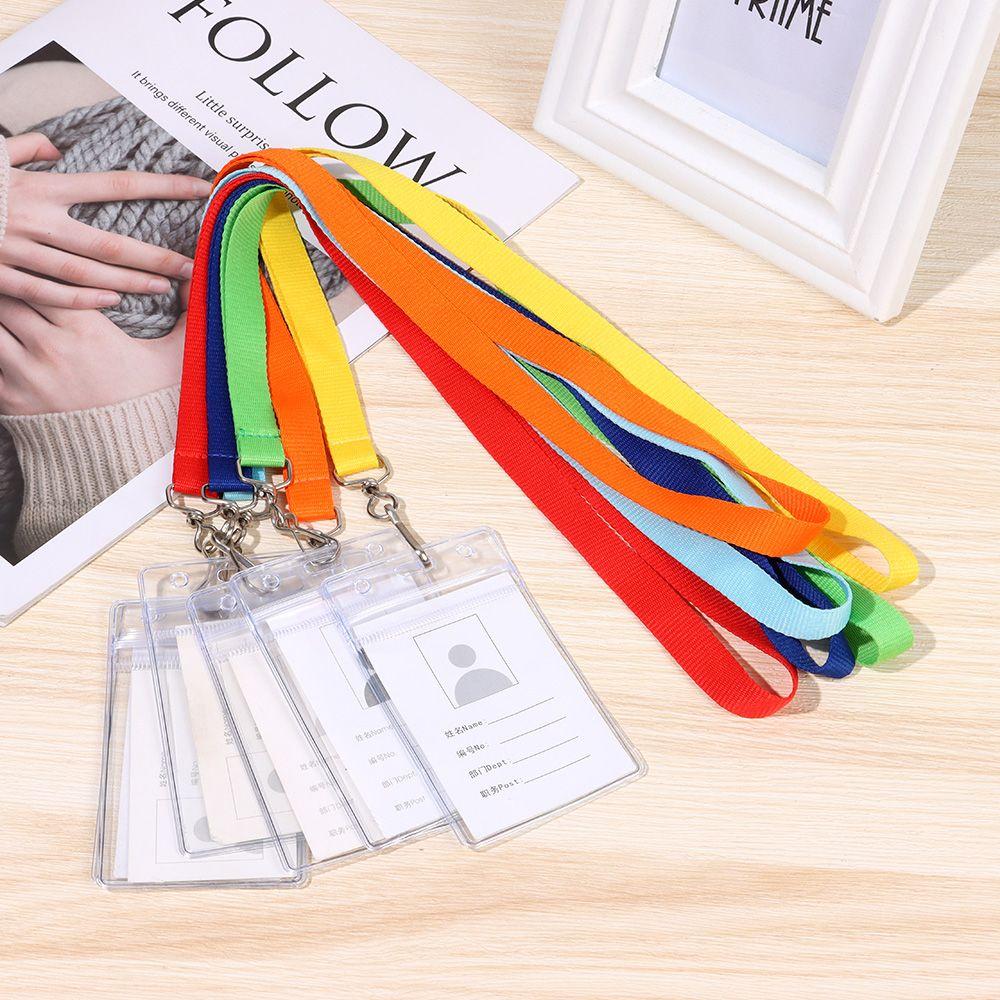 Красочные школьные канцелярские принадлежности чехол для бейджа протектор для карт держатель для удостоверения личности держатель для карт