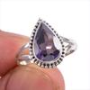 Natural Alexandrite Gemstone 925 Solid Sterling Silver Jewelry Ring S.5.5 F5r49