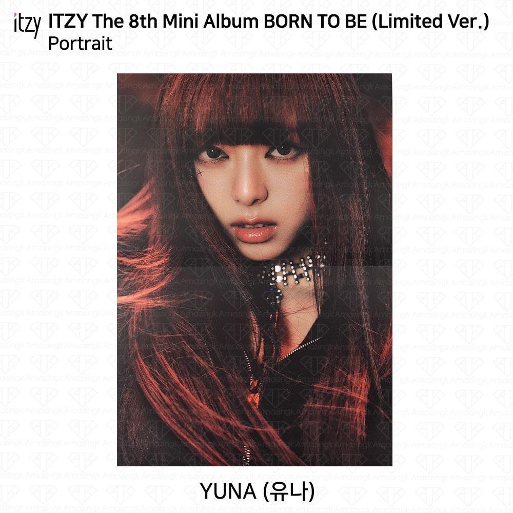 ITZY Восьмой мини-альбом Born To Be Limited Ver. Фотокарточка, 2-кадровый портрет из фильма
