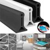Silicone Water Blocking Strip Bathroom Magnetic Waterproof Strip Water Blocking Shower Table Top Water Blocking  Self-adhesive