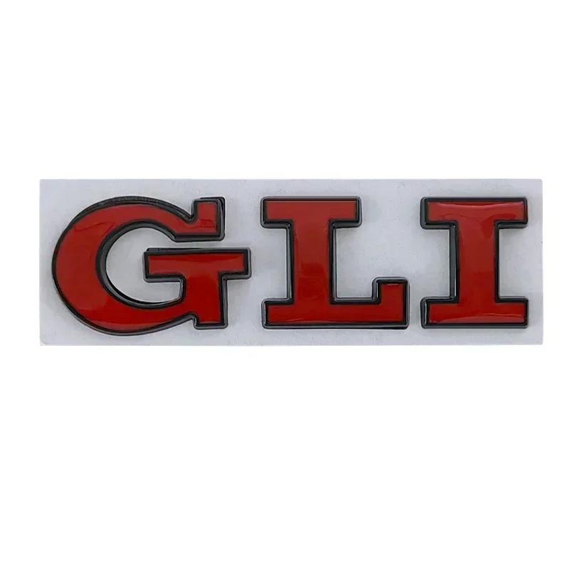 BRY1 For VOLKSWAGEN VW GTI 3D Metal Letters GLI Logo Rear Trunk Boot Emblem Badge Sticker For Volkswagen VW Jetta MK2 MK4 MK5 MK6 MK7 im2