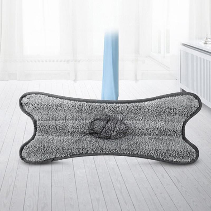 X-Type Floor Mop Replacement Cloth 360 Degree Squeeze Flat Mop Home Clean Tool