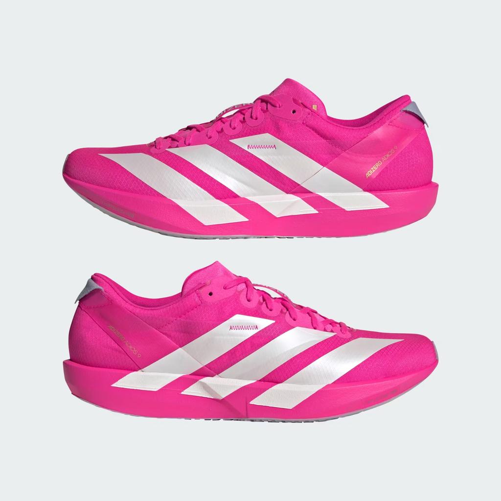 JH5244 adidas Adizero Japan 9 Шокирующий Розовый Zero Металлический Серебристый Фиолетовый (Мужской)