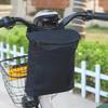 Large Capacity Oxford Cloth Handlebar Bag Removable Storage Bag Suitable for Motorcycles and Electric Vehicles
