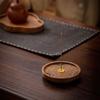 Solid Wood Line Incense Burner Handmade Incense Stove Thread Incense Insert Base  Indoor Use