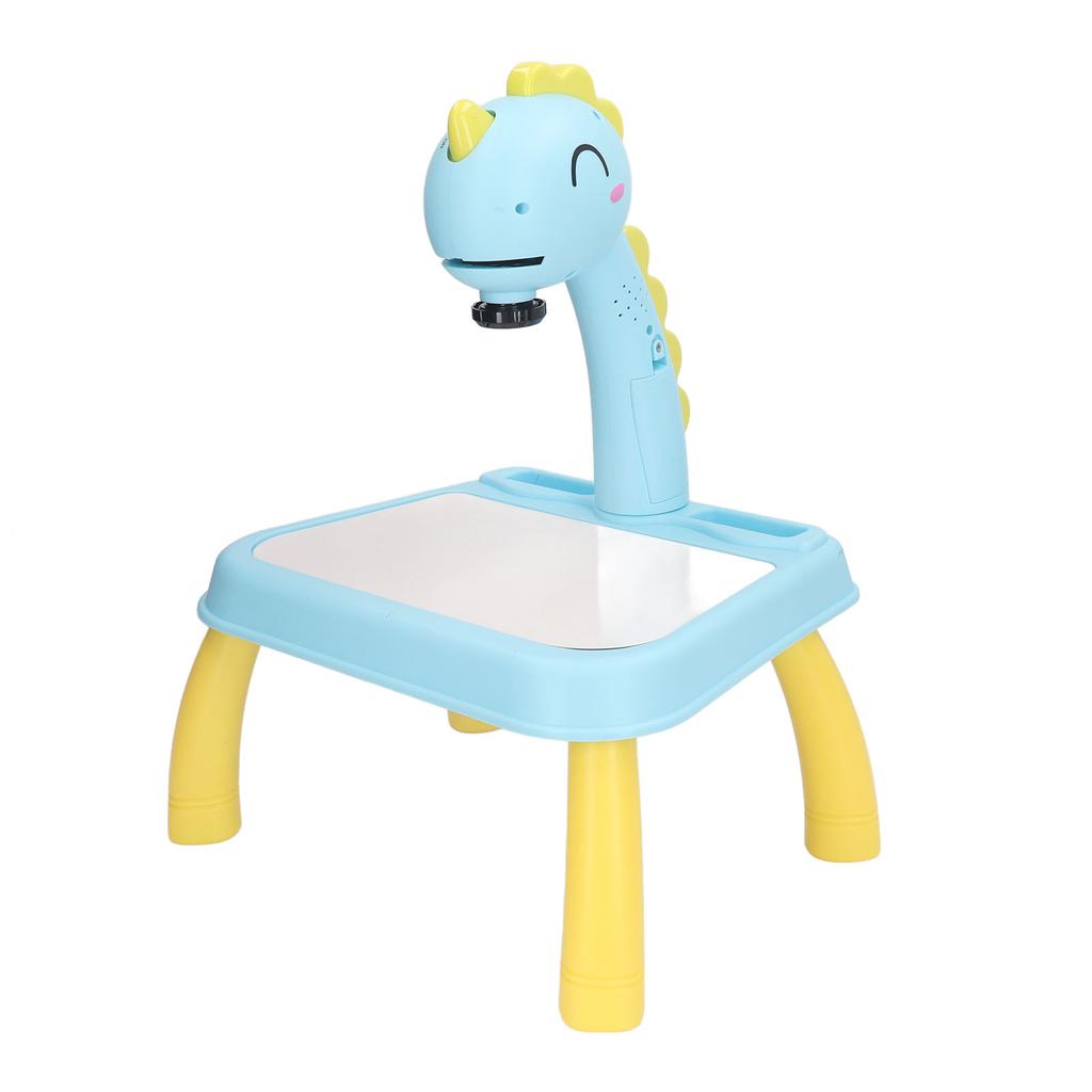 Проекторный стол для рисования Милый дизайн с динозаврами Яркие цвета Съемный Проектор для детей Образование