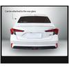 LLIT4 2pcs Car Windshield Wiper Stickers Vinyl Car Waterproof Sticker Key For BMW Performance F30 F40 F10 E90 F20 E46 E60 E70 E39 E36