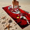 Ac Football Club Beach Towel, Super Soft Microfiber, Gift for Her/Him, Birthday, for Pool, Beach, Travel, Home Decor Fan gifts