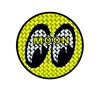 Наклейка Mooneyes MOONEYES Prismoon Диаметр 4 см_SC-DM058-MON