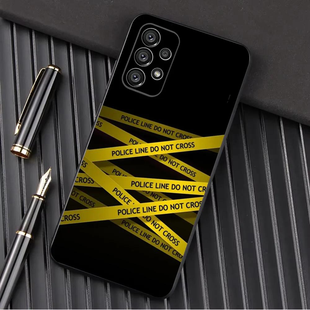 Крутой чехол для телефона с изображением Полиции ФБР для Samsung Galaxy A13, A21s, A22, A31, A32, A52, A53, A71, A80, A91, Мягкий черный корпус