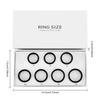 Размеры 7-13 Набор для определения размера смарт-кольца Включает 8 образцов размеров колец Определите размер перед покупкой смарт-кольца Найдите идеальный размер кольца