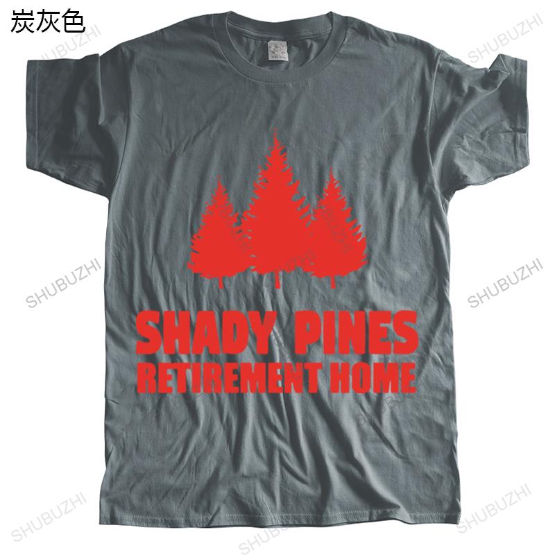 Shady Pines RetireUnisext Home T shirt Unisex cotton tops summer tee shirt fashion shubuzhi present for Unisex unisex oneck teeshirt