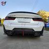 2023 BMW 3 серии G20/G28 Задний диффузор V-Style из углеродного волокна с подсвечивающимися боковыми элементами