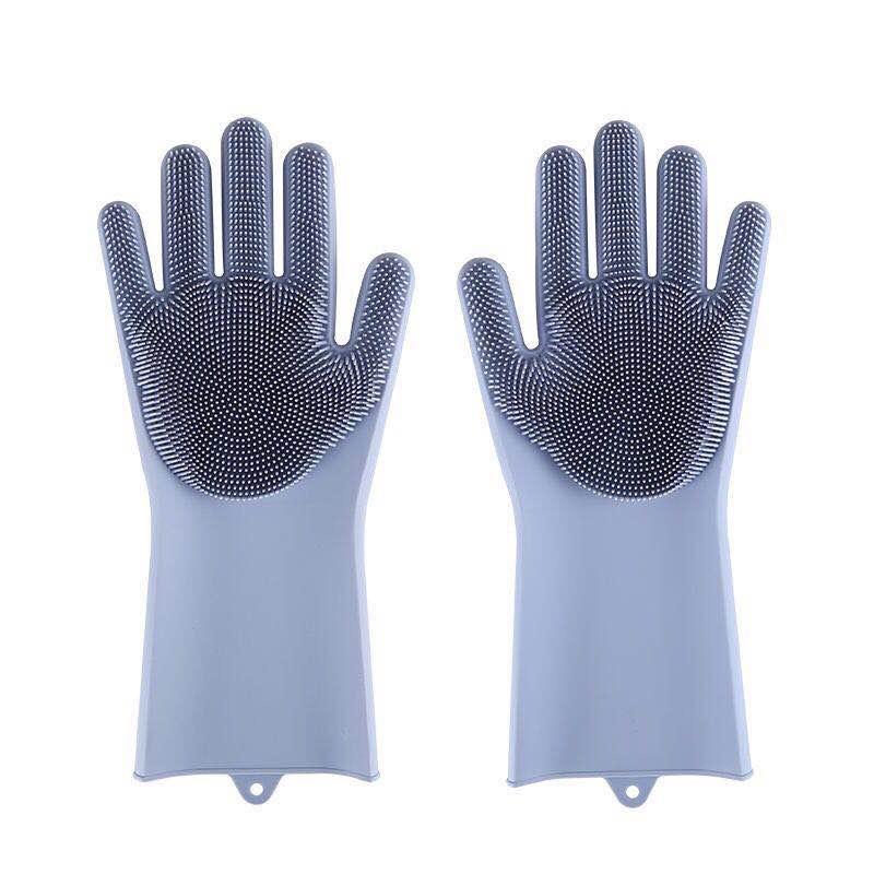 Silicone Cleaning Gloves Multifunction Magic Silicone Dish Washing Gloves For Kitchen Household Silicone Washing