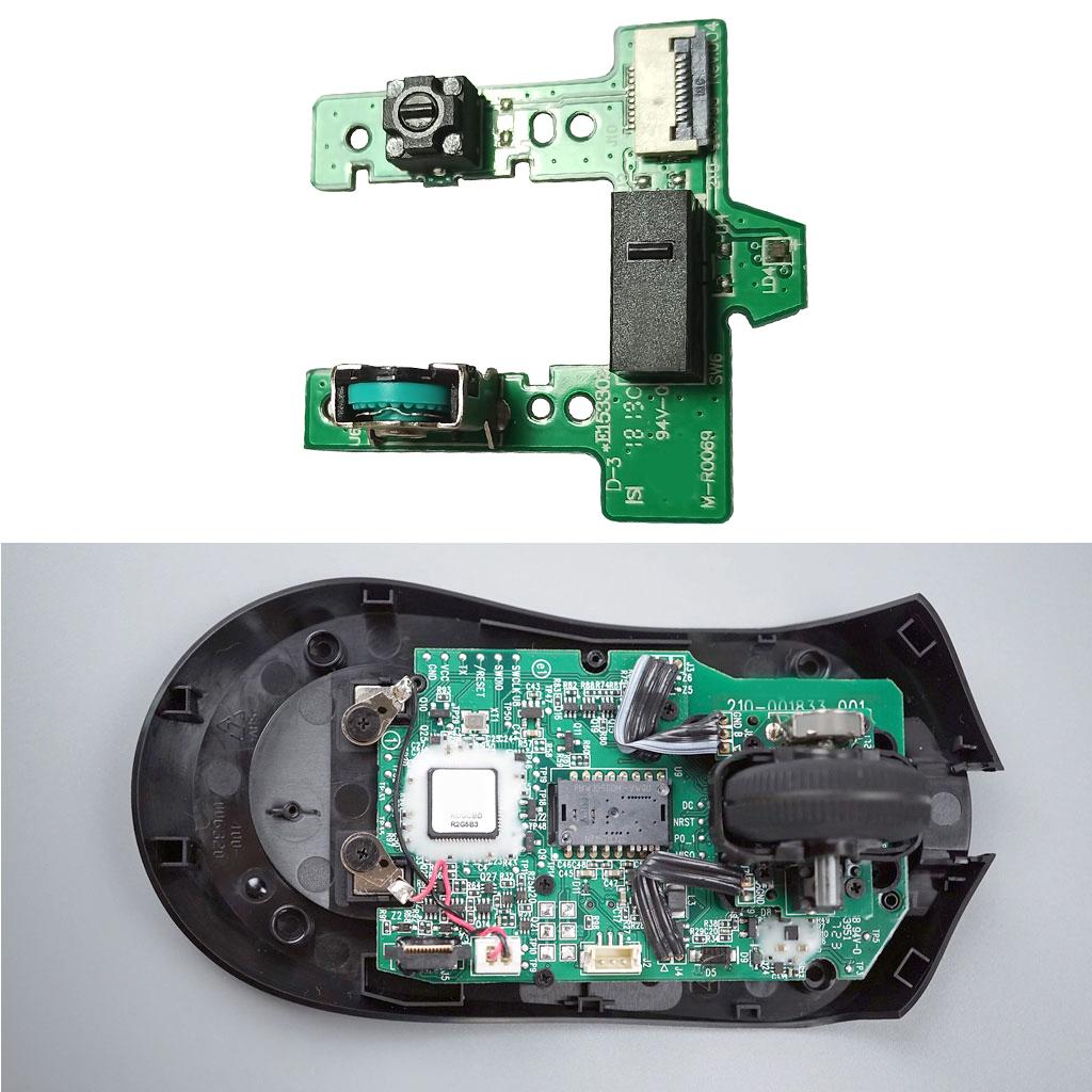 Repair Parts Mouse Encoder Wheel Scroll Click Switches Board for  G603 Mouse Wheel Board