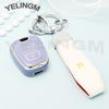 Чехол-накладка для ключа-пульта автомобиля из ТПУ брелок для Peugeot 107 206 207 307 для Citroen C1 C2 C3 C4 для Toyota Aygo брелок