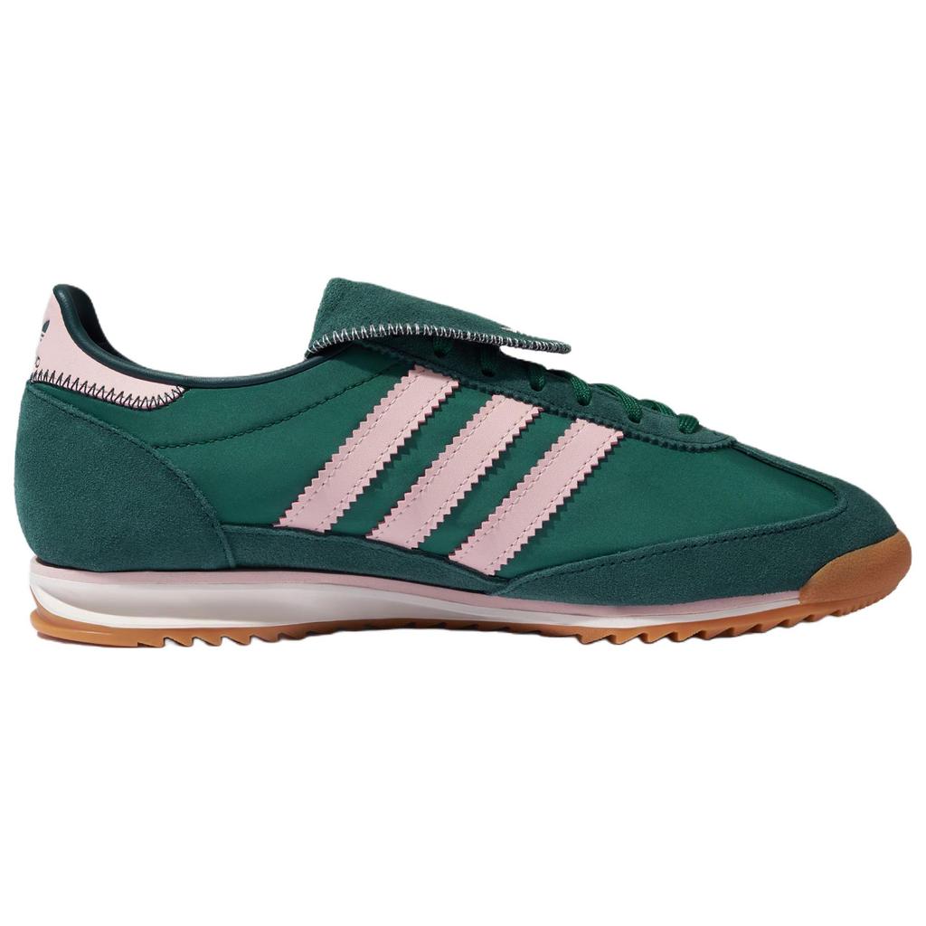 adidas Originals Sl72 Og Lt T Классические Ретро Повседневная Жизнь Обувь Женская Обувь Лесной Зеленый JR2303