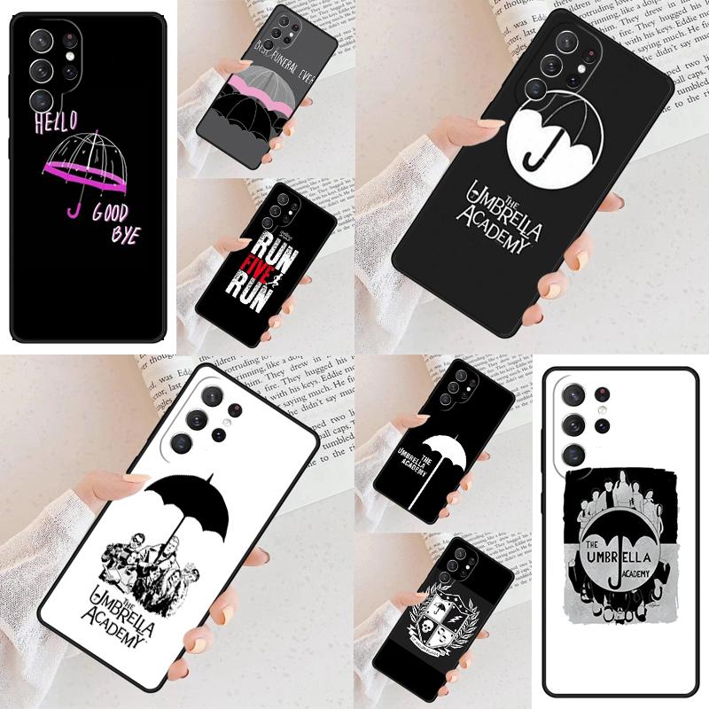 Umbrella Academy Logo Cell Phone Case for Samsung Galaxy S26 Ultra S25 S24 S23 S22 S21 S20 Note10 Cover