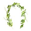 1.85M Wisteria Artificial Flowers Vine Garland Wedding Arch Decoration Fake Plants Foliage Rattan Trailing Faux Flowers Ivy Wall