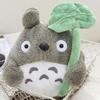 Japanese Anime Totoro With Lotus Leaf Plush Toy Super Soft Short Plush Pp Cotton Filling
